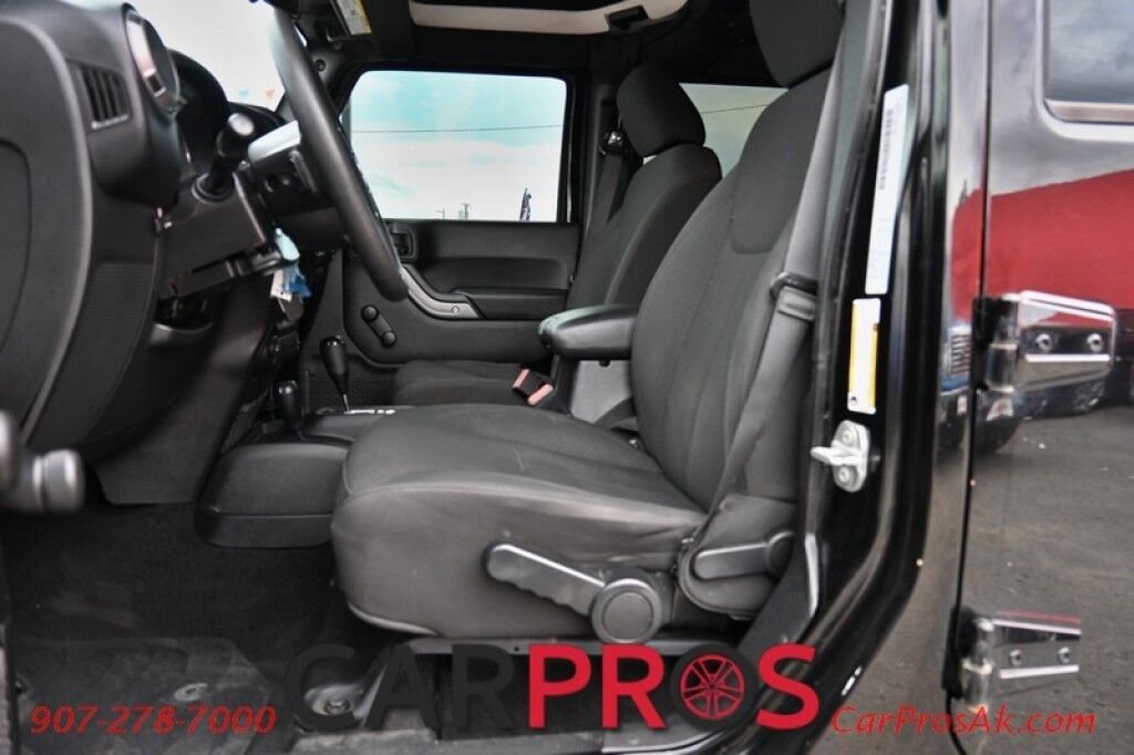 2015 Jeep Wrangler Unlimited Sport - 3.6L V6 - 4X4 - Automatic - Hard Top - Remote Start - Fog Lights - Cruise Control - A/C - Bluetooth - Block Heater - Fixed Running Boards - Tow Pkg - Low Miles Anchorage AK