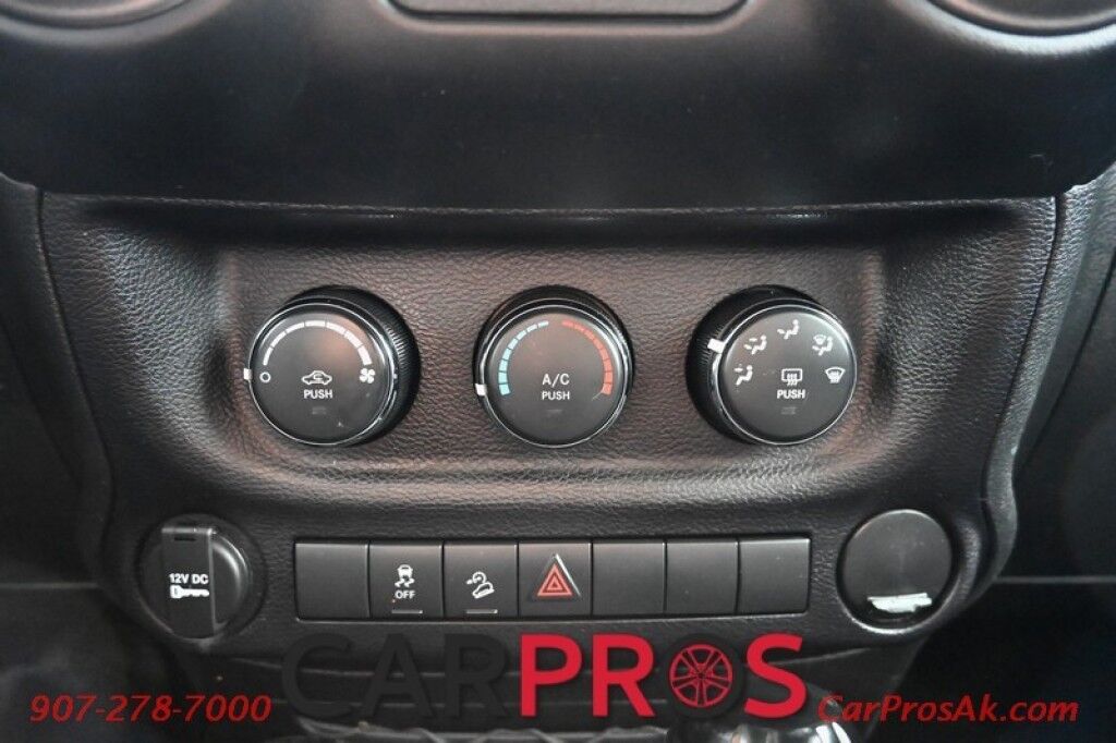 2015 Jeep Wrangler Unlimited Sport - 3.6L V6 - 4X4 - Automatic - Hard Top - Remote Start - Fog Lights - Cruise Control - A/C - Bluetooth - Block Heater - Fixed Running Boards - Tow Pkg - Low Miles Anchorage AK