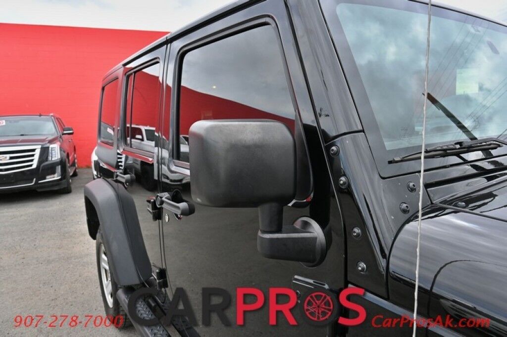 2015 Jeep Wrangler Unlimited Sport - 3.6L V6 - 4X4 - Automatic - Hard Top - Remote Start - Fog Lights - Cruise Control - A/C - Bluetooth - Block Heater - Fixed Running Boards - Tow Pkg - Low Miles Anchorage AK