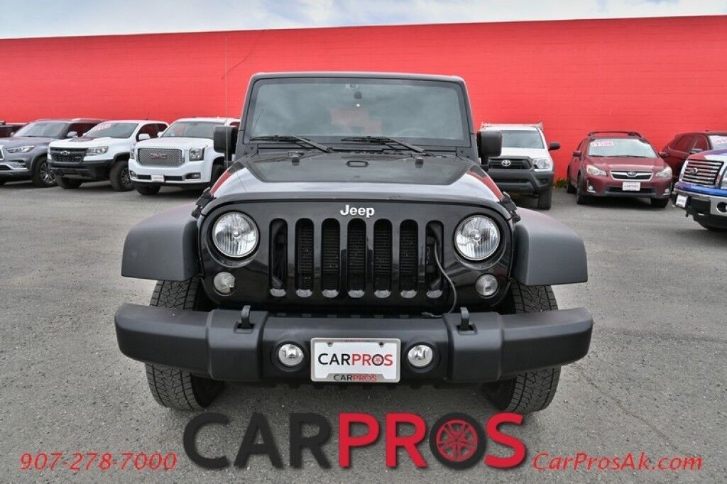 2015 Jeep Wrangler Unlimited Sport - 3.6L V6 - 4X4 - Automatic - Hard Top - Remote Start - Fog Lights - Cruise Control - A/C - Bluetooth - Block Heater - Fixed Running Boards - Tow Pkg - Low Miles