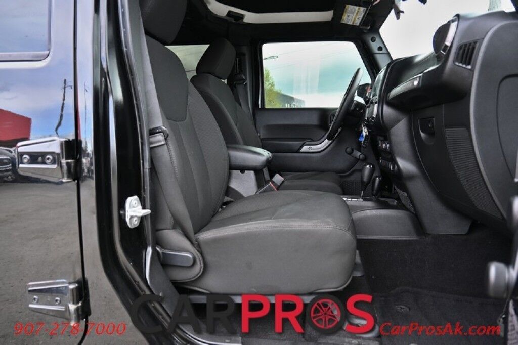 2015 Jeep Wrangler Unlimited Sport - 3.6L V6 - 4X4 - Hard Top - Remote Start - Fog Lights - Cruise Control - A/C - Bluetooth - Block Heater - Fixed Running Boards - Tow Pkg - Low Miles Anchorage AK