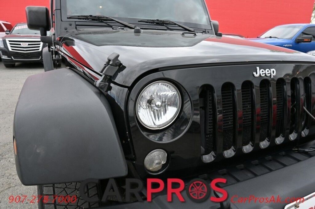 2015 Jeep Wrangler Unlimited Sport - 3.6L V6 - 4X4 - Hard Top - Remote Start - Fog Lights - Cruise Control - A/C - Bluetooth - Block Heater - Fixed Running Boards - Tow Pkg - Low Miles Anchorage AK
