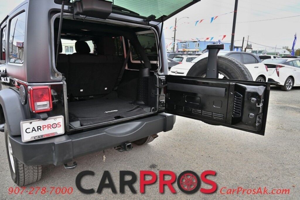 2015 Jeep Wrangler Unlimited Sport - 3.6L V6 - 4X4 - Hard Top - Remote Start - Fog Lights - Cruise Control - A/C - Bluetooth - Block Heater - Fixed Running Boards - Tow Pkg - Low Miles Anchorage AK