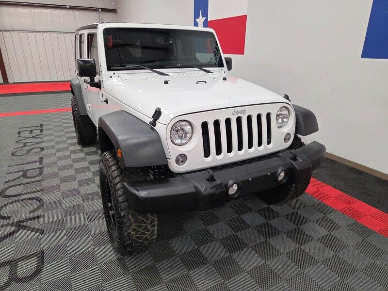 2015 Jeep Wrangler Unlimited Sport 4wd 3.6L V6 RC Lift Kit 35in Tires Wheels FREE WARRANTY Arlington TX
