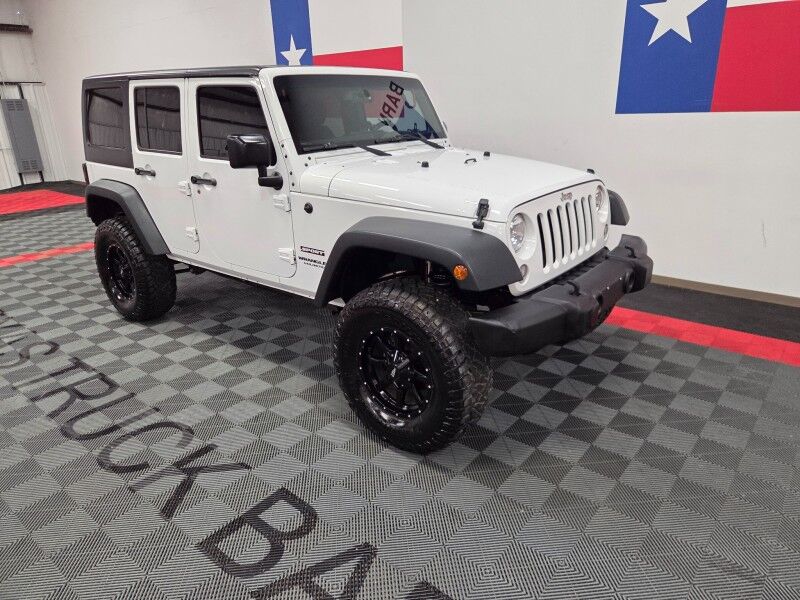 2015 Jeep Wrangler Unlimited Sport 4wd 3.6L V6 RC Lift Kit 35in Tires Wheels FREE WARRANTY Arlington TX