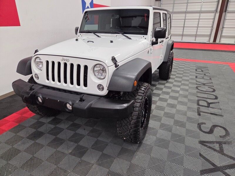 2015 Jeep Wrangler Unlimited Sport 4wd 3.6L V6 RC Lift Kit 35in Tires Wheels FREE WARRANTY Arlington TX