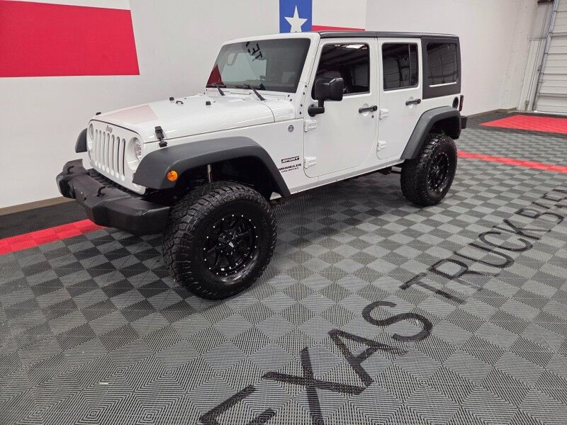 2015 Jeep Wrangler Unlimited Sport 4wd 3.6L V6 RC Lift Kit 35in Tires Wheels FREE WARRANTY Arlington TX