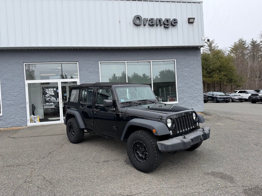 2015 Jeep Wrangler Unlimited Sport Orange MA