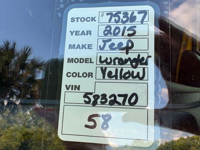 2015 Jeep Wrangler Unlimited Sport Jacksonville FL