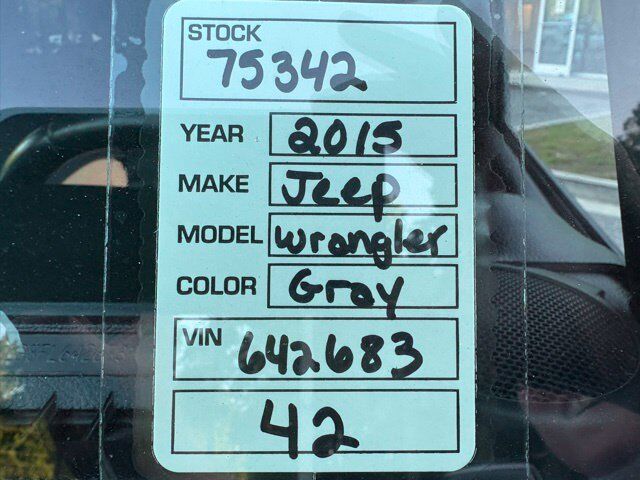 2015 Jeep Wrangler Unlimited Sport Jacksonville FL