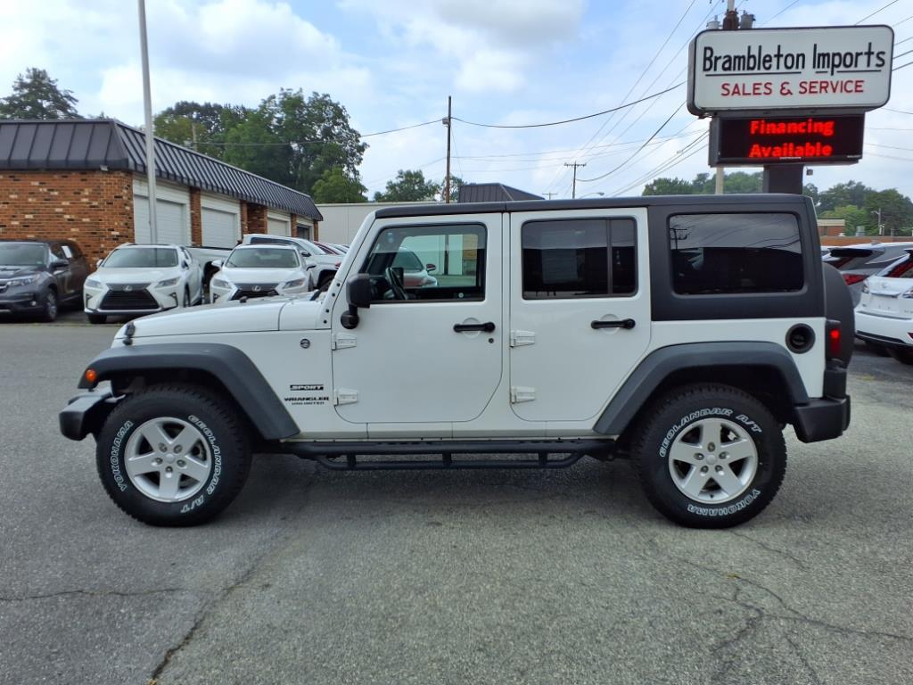 2015 Jeep Wrangler Unlimited Sport Roanoke VA