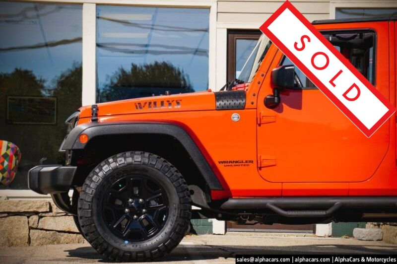 2015 Jeep Wrangler Unlimited Willys Wheeler Boston MA