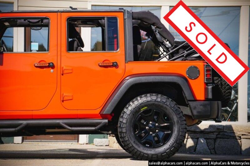 2015 Jeep Wrangler Unlimited Willys Wheeler Boston MA