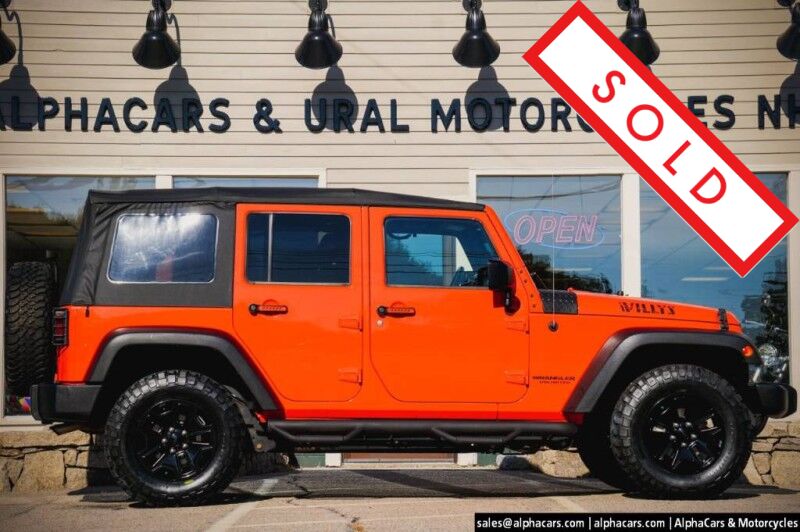 2015 Jeep Wrangler Unlimited Willys Wheeler Boston MA