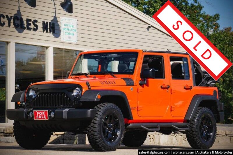 2015 Jeep Wrangler Unlimited Willys Wheeler Boston MA