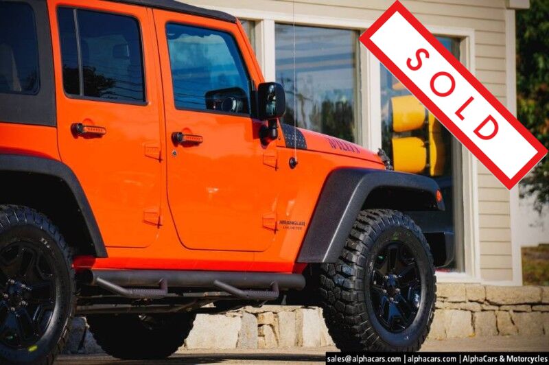 2015 Jeep Wrangler Unlimited Willys Wheeler Boston MA