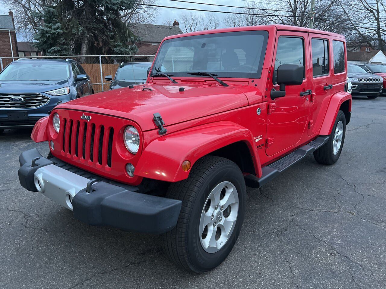 Used 2015 Jeep WRANGLER UNLIMITED X 4X4 4DR SUV in Wyandotte MI