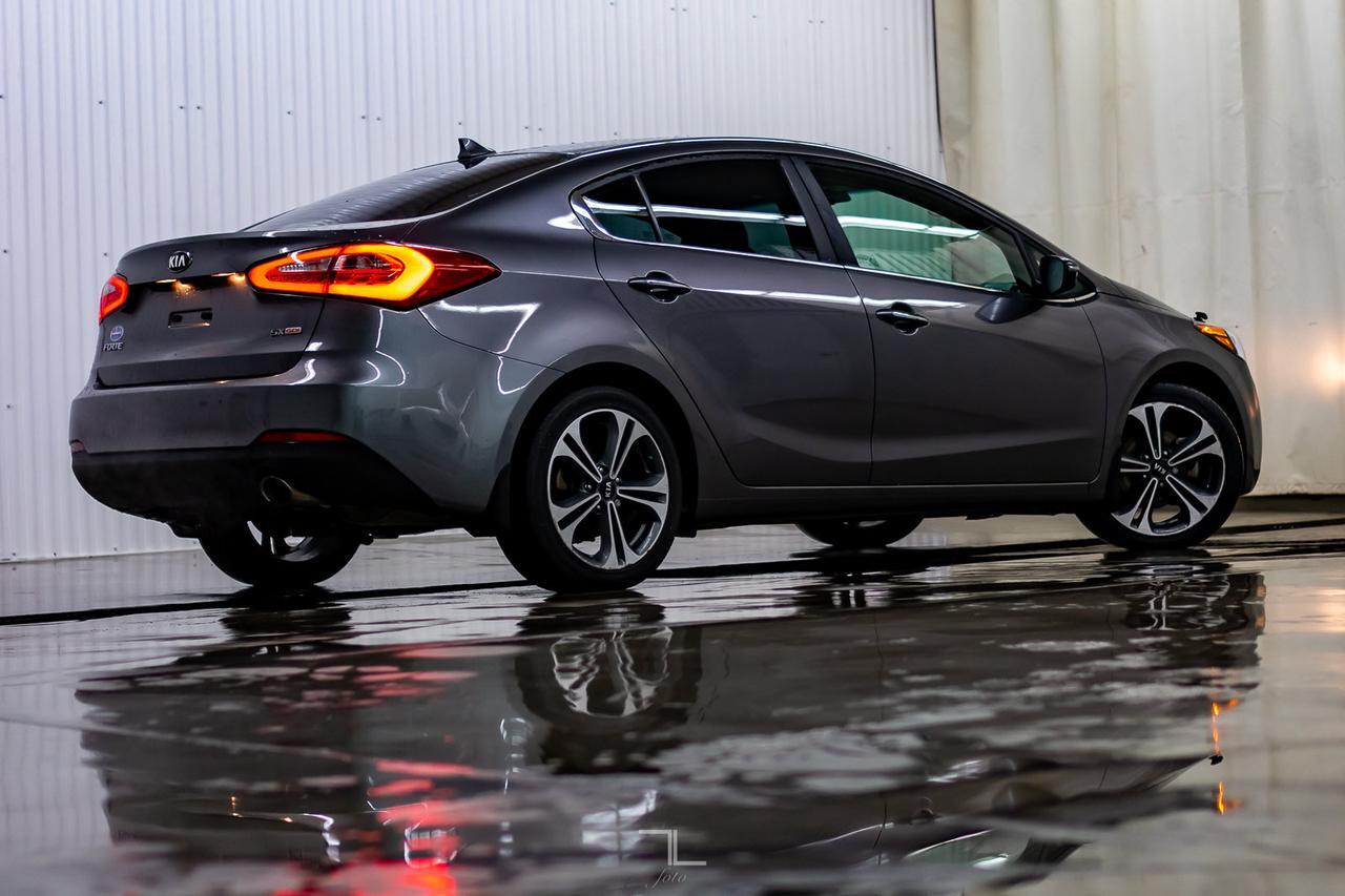 2015 Kia Forte SX Leather Roof Nav BCam Red Deer AB