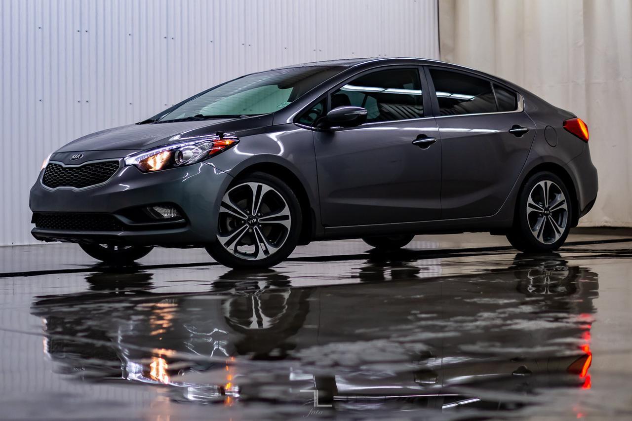 2015 Kia Forte SX Leather Roof Nav BCam Red Deer AB