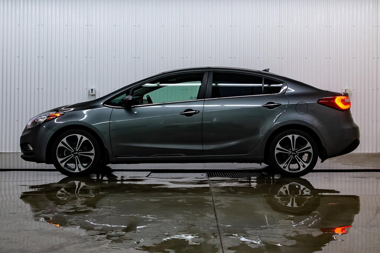 2015 Kia Forte SX Leather Roof Nav BCam Red Deer AB