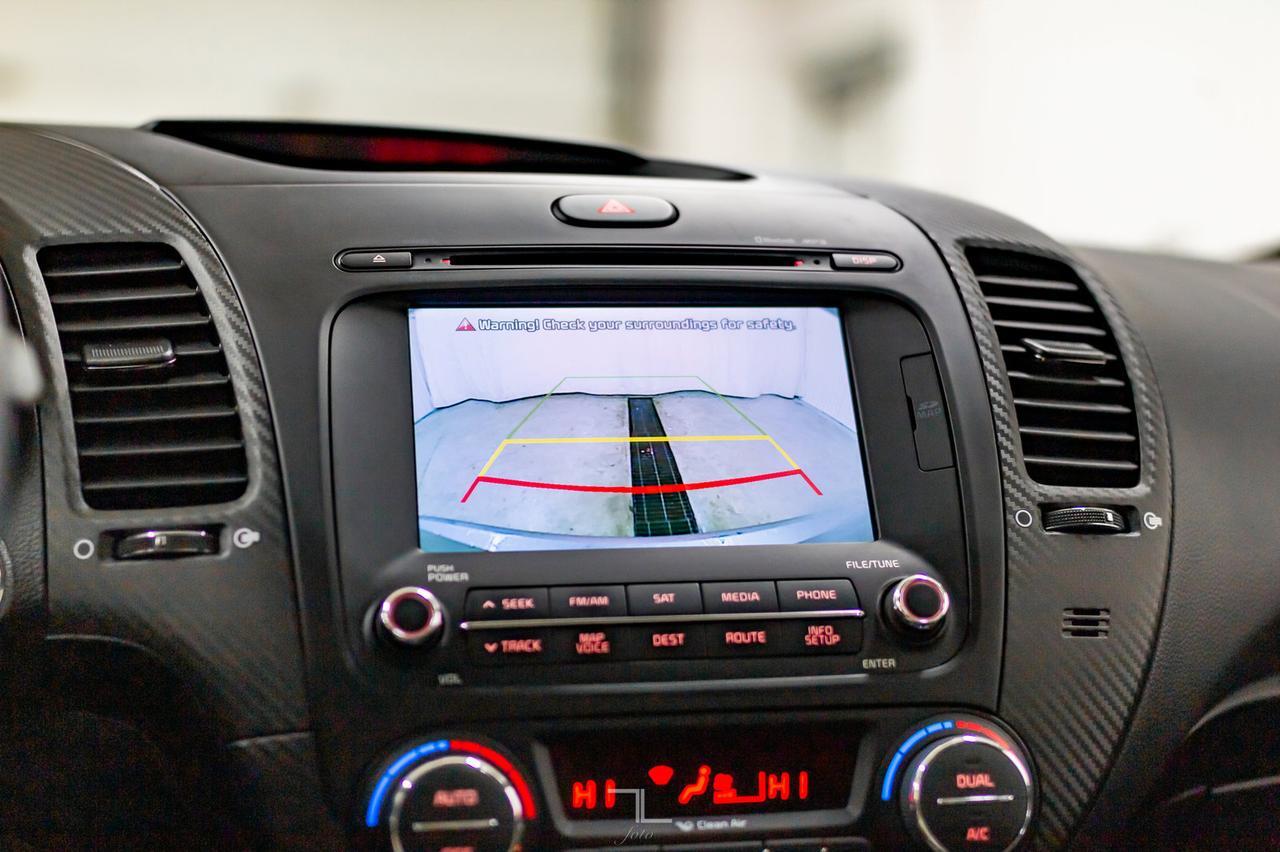 2015 Kia Forte SX Leather Roof Nav BCam Red Deer AB