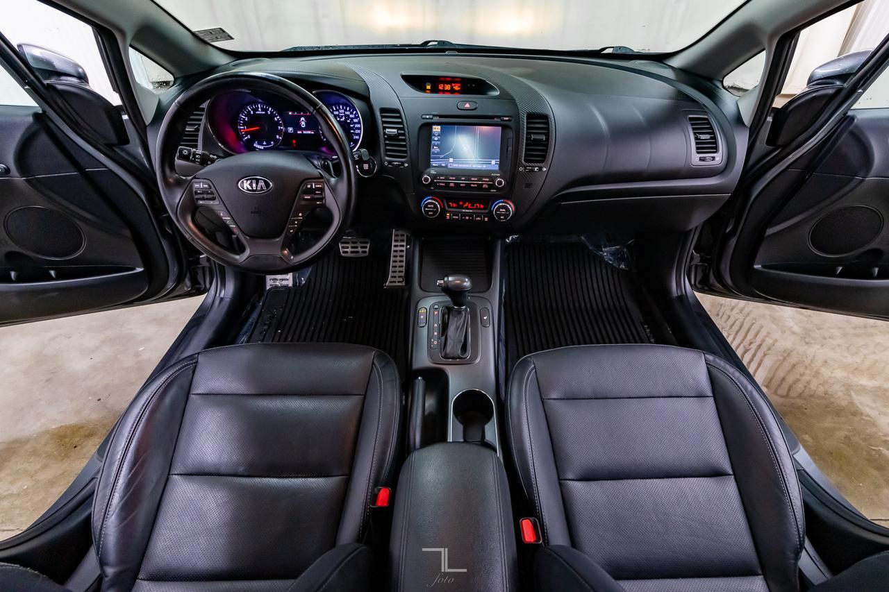 2015 Kia Forte SX Leather Roof Nav BCam Red Deer AB