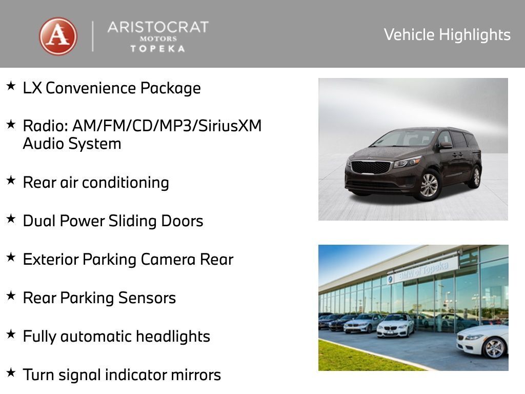 2015 Kia Sedona LX San Clemente CA