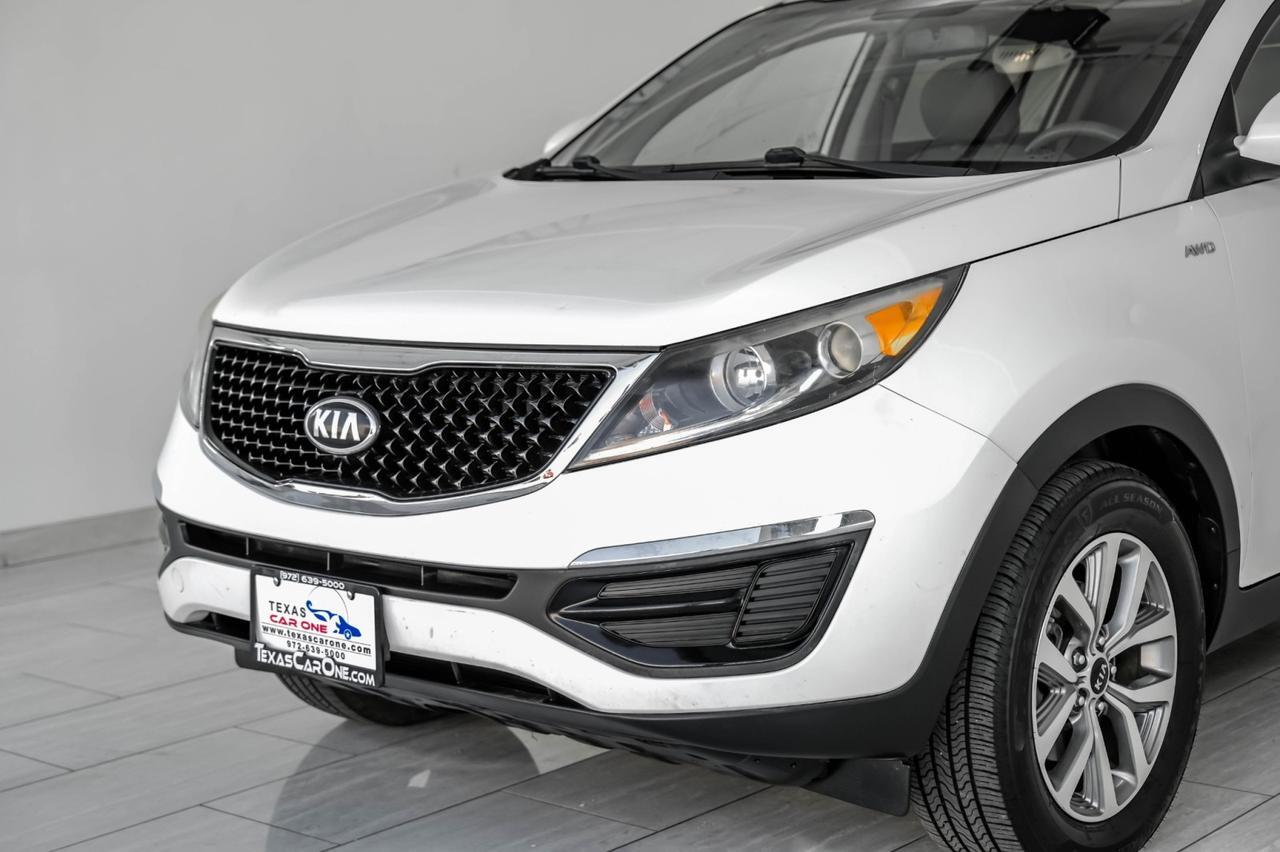 2015 Kia Sportage LX AWD AUTOMATIC BLUETOOTH CRUISE CONTROL ALLOY WHEELS Carrollton TX