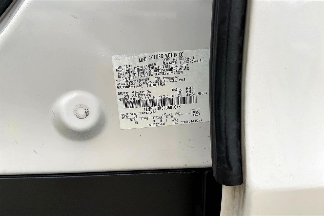 2015 LINCOLN MKS Houston TX