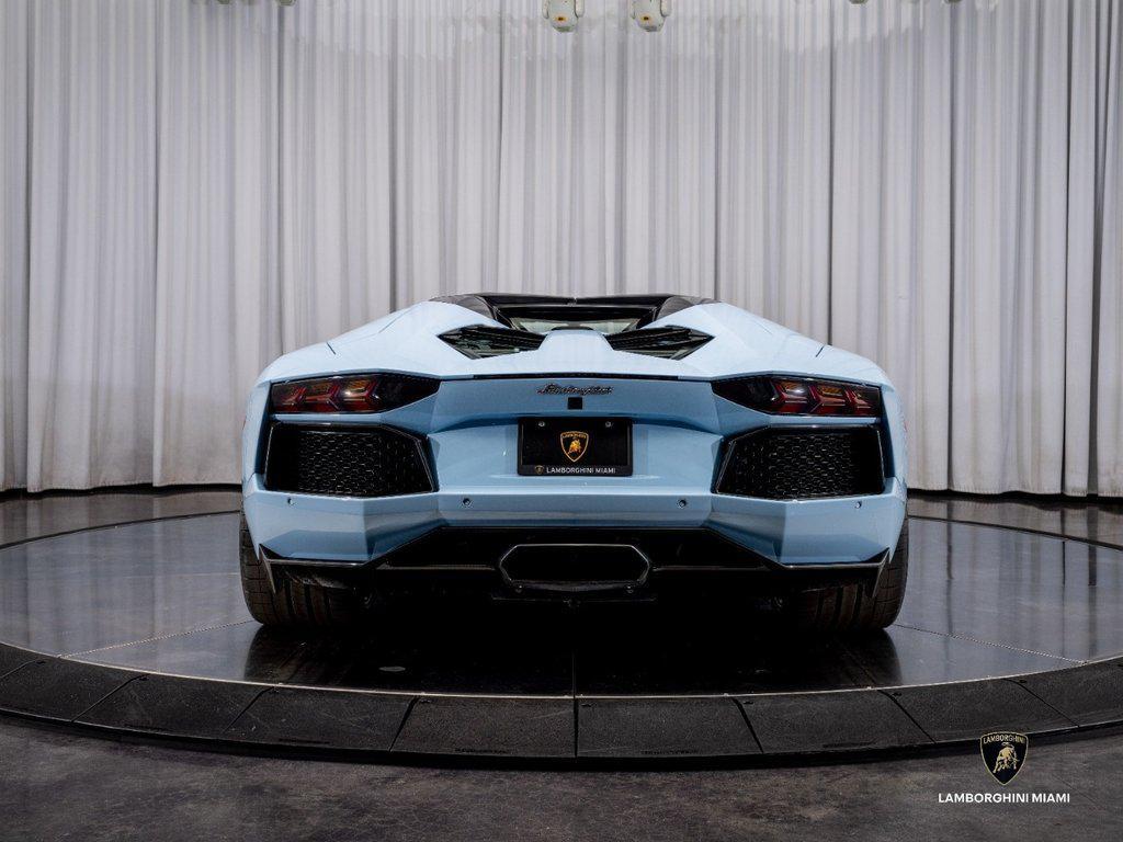 2015 Lamborghini Aventador LP700-4 Roadster North Miami Beach FL