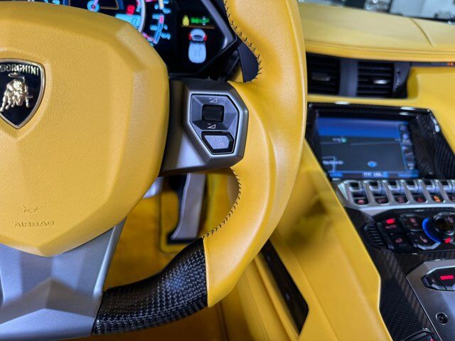2015 Lamborghini Aventador Roadster Giallo Orion paint/calipers, custom interior, HRE wheels, Sensonum audio AND MUCH MORE!!! Fort Lauderdale FL