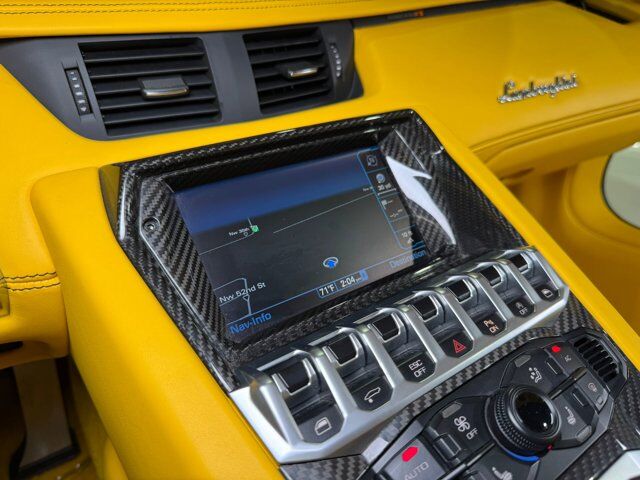 2015 Lamborghini Aventador Roadster Giallo Orion paint/calipers, custom interior, HRE wheels, Sensonum audio AND MUCH MORE!!! Fort Lauderdale FL
