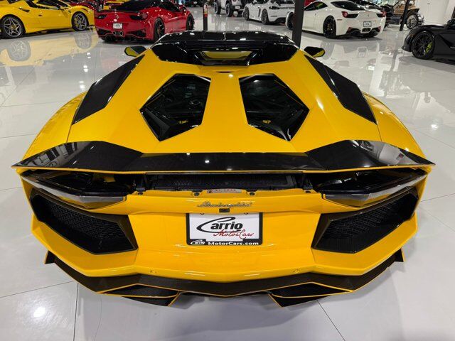 2015 Lamborghini Aventador Roadster Giallo Orion paint/calipers, custom interior, HRE wheels, Sensonum audio AND MUCH MORE!!! Fort Lauderdale FL