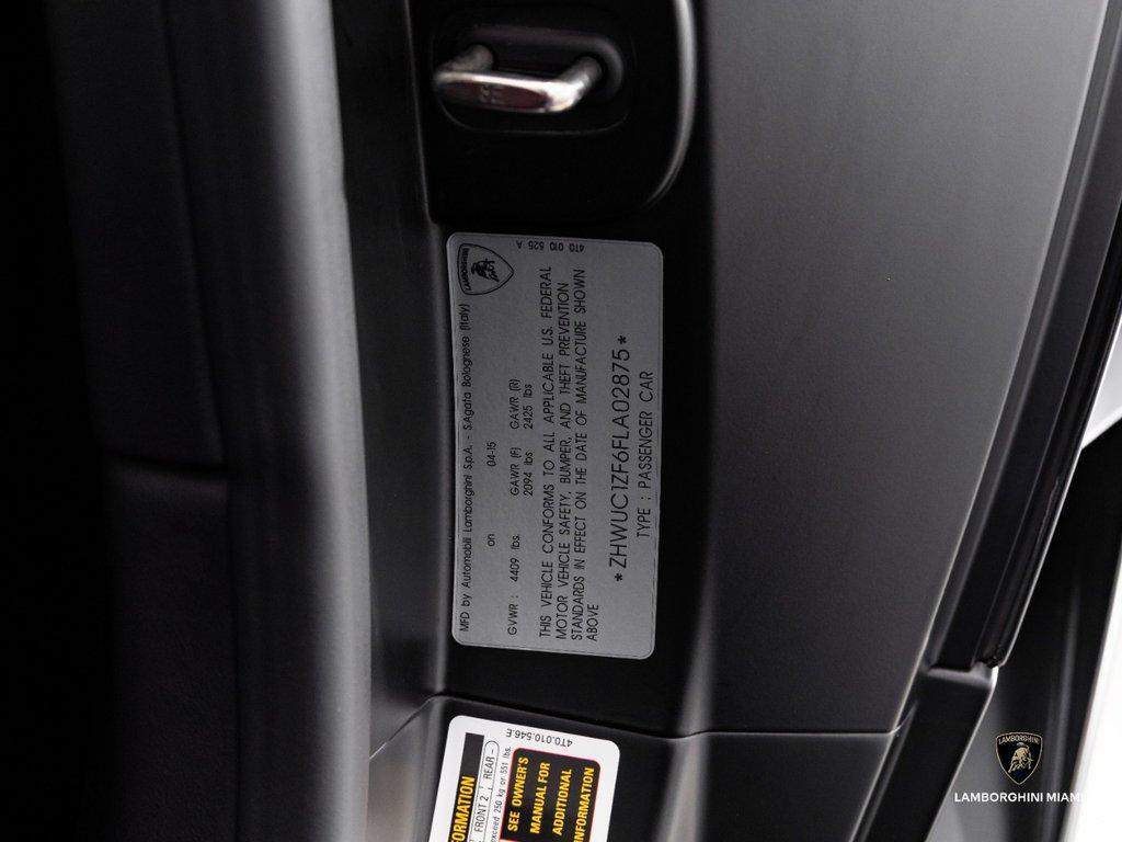2015 Lamborghini Huracan LP610-4 North Miami Beach FL