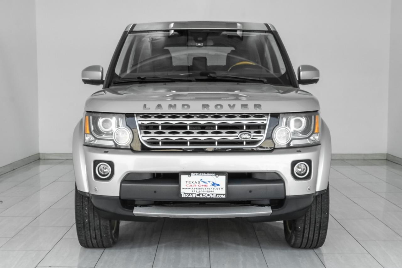 2015 Land Rover LR4 4WD LUX NAVIGATION SUNROOF LEATHER HEATED SEATS REAR CAMERA KEYLESS START MERIDIAN