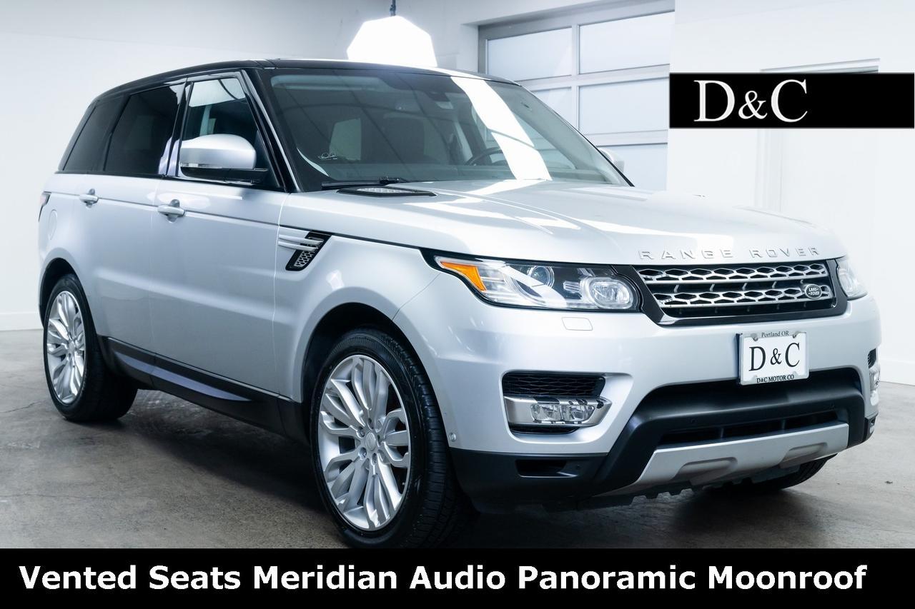 2015 Land Rover Range Rover Sport 3.0L V6 Supercharged HSE Vented Seats Meridian Audio Panoramic Moonroof Portland OR