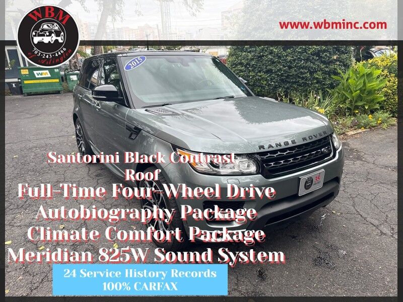 2015 Land Rover Range Rover Sport