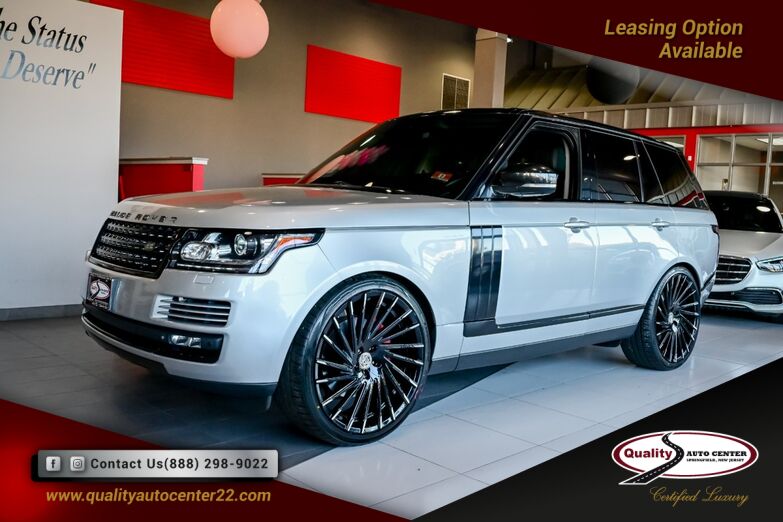 2015 Land Rover Range Rover Supercharged, ONE OF A KIND, 22'' Wheels, Vision Pack Springfield NJ