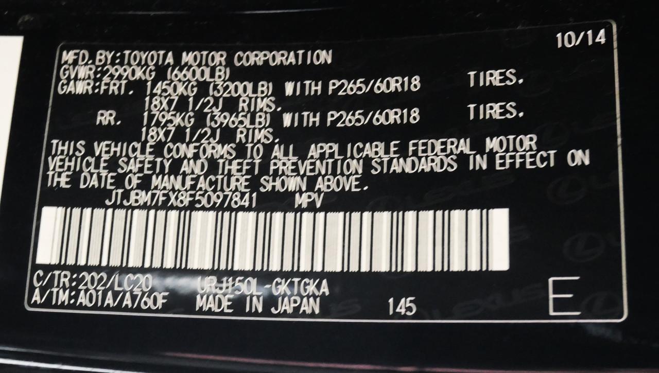 2015 Lexus GX 460 460 San Juan TX