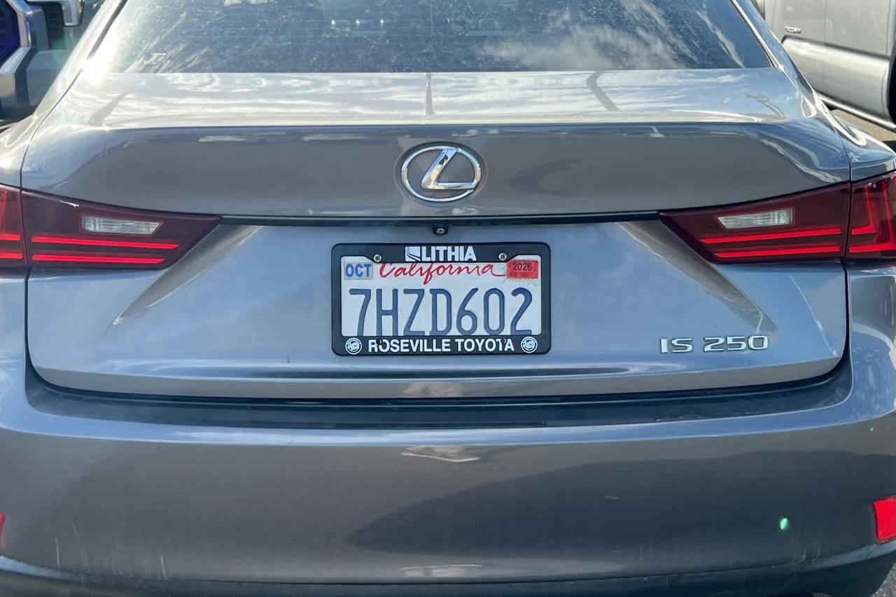 2015 Lexus IS 250 Roseville CA