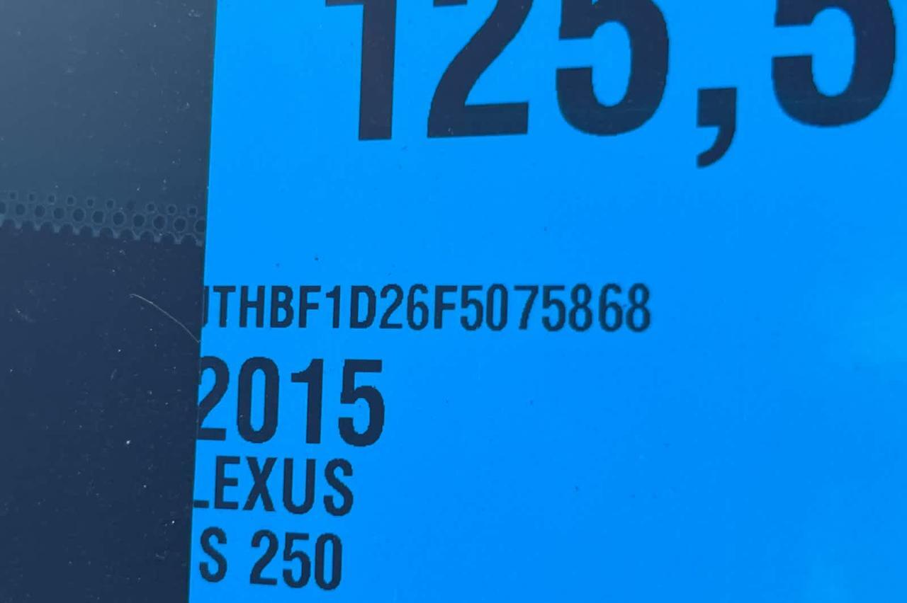 2015 Lexus IS 250 Roseville CA