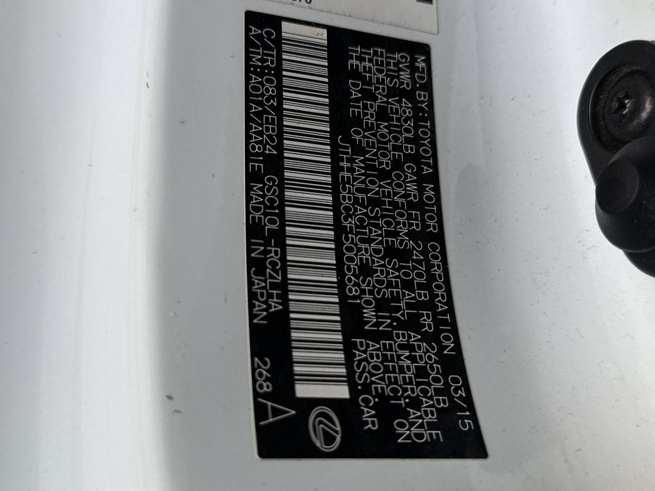 2015 Lexus RC 350 San Antonio TX