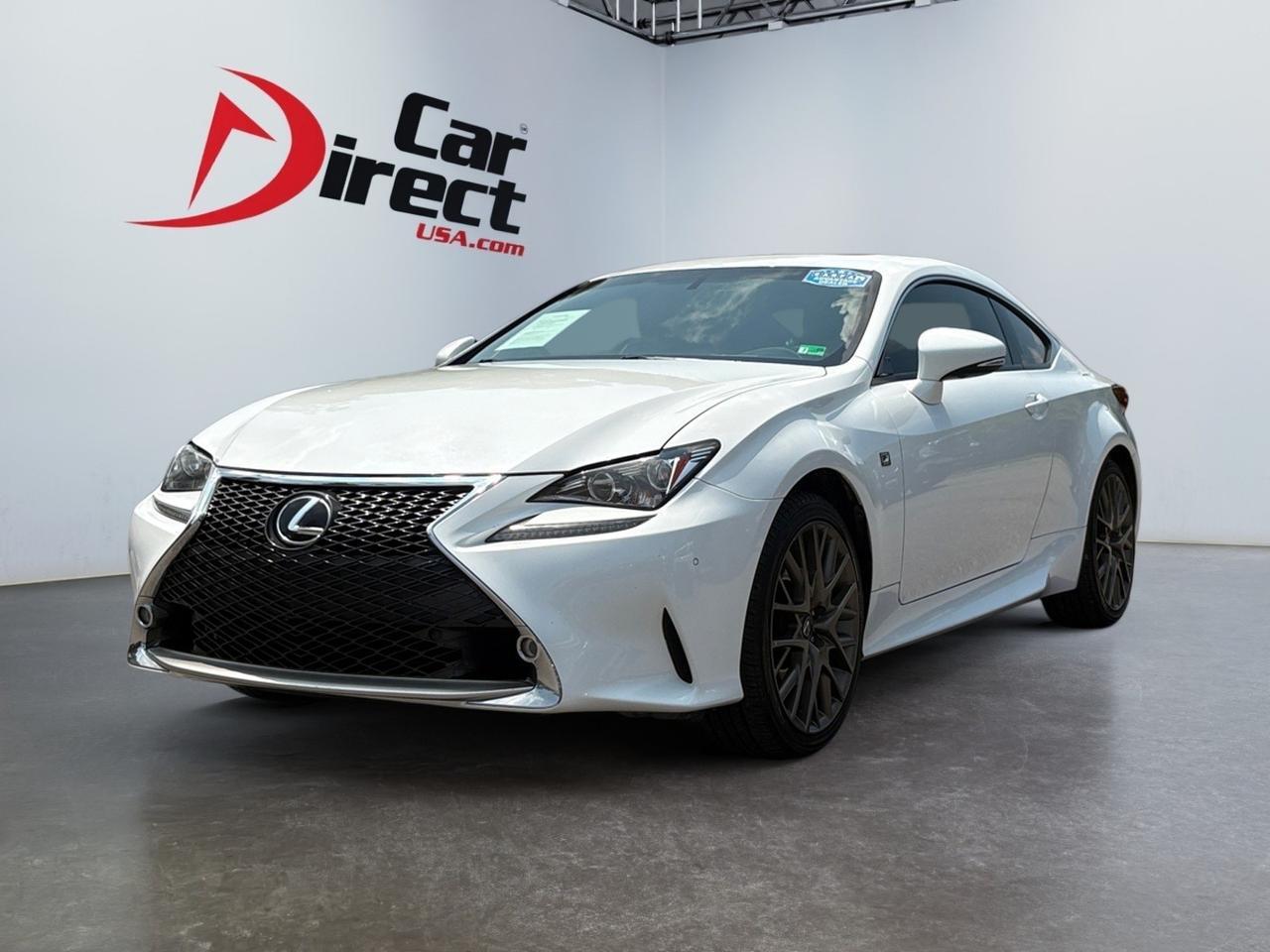2015 Lexus RC 350 350, HEATED STEERING WHEEL & SEATS, SUNROOF, BLIND SPOT ALERT, LANE KEEP ASSIST, NAVIGATION, BACKUP CAMERA, BLUETOOTH, LOW MILEAGE, LUXURY = STYLE! Virginia Beach VA