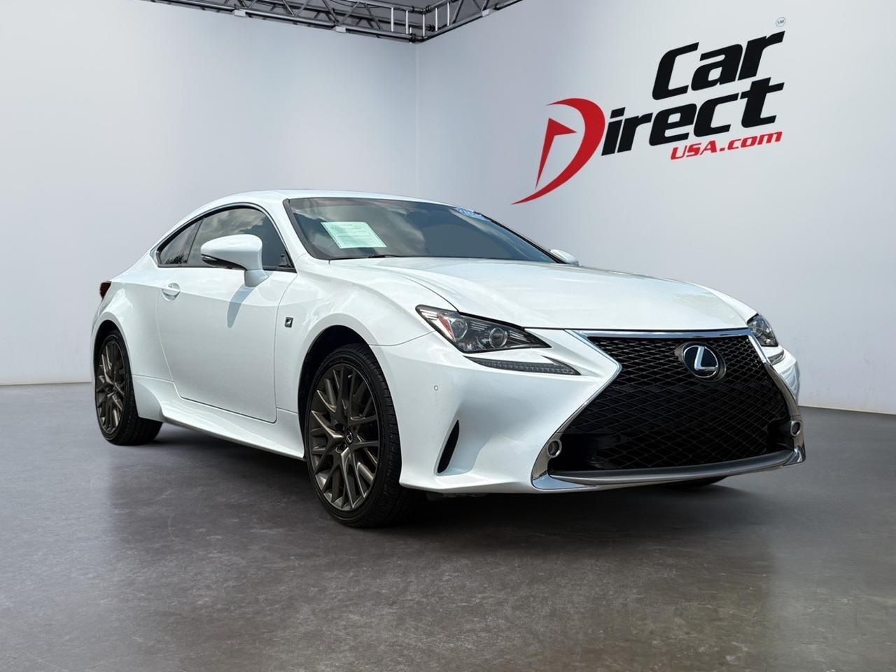 2015 Lexus RC 350 350, HEATED STEERING WHEEL & SEATS, SUNROOF, BLIND SPOT ALERT, LANE KEEP ASSIST, NAVIGATION, BACKUP CAMERA, BLUETOOTH, LOW MILEAGE, LUXURY = STYLE! Virginia Beach VA