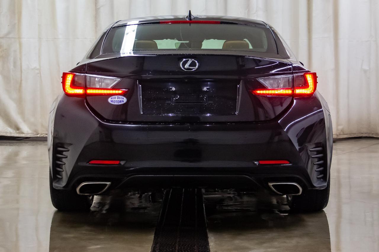 2015 Lexus RC 350 AWD Executive Pkg. Leather Roof Nav Red Deer AB