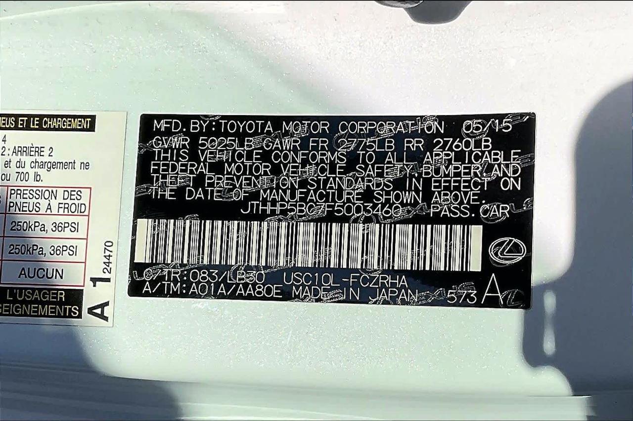 2015 Lexus RC F Roseville CA