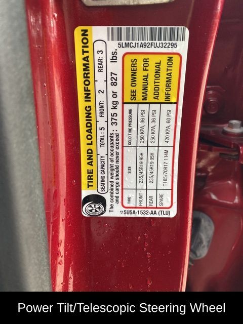 2015 Lincoln MKC Base Raleigh NC