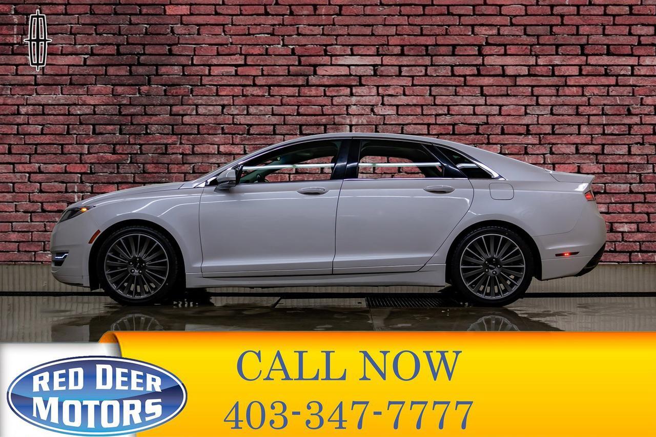 2015 Lincoln MKZ AWD Luxury Edition Leather Roof Nav Red Deer AB