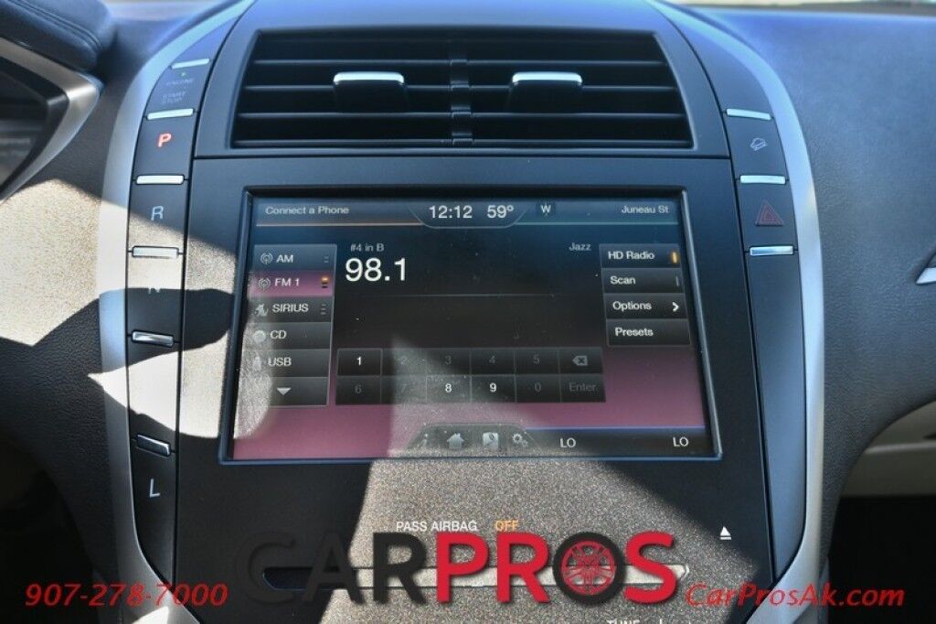 2015 Lincoln MKZ Hybrid - 2.0L - Reserve Equipment Group - Auto Start - Heated & Cooled Leather Seats - Heated Steering Wheel - Navigation - Sunroof - Blind Spot & Cross Traffic Alert - Bluetooth - Keyless Entry & Push To Start - Only 86K Miles - 41 MPG Anchorage AK