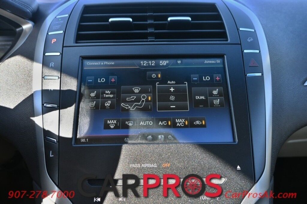 2015 Lincoln MKZ Hybrid - 2.0L - Reserve Equipment Group - Auto Start - Heated & Cooled Leather Seats - Heated Steering Wheel - Navigation - Sunroof - Blind Spot & Cross Traffic Alert - Bluetooth - Keyless Entry & Push To Start - Only 86K Miles - 41 MPG Anchorage AK